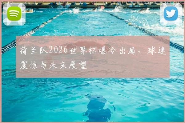 荷兰队2026世界杯爆冷出局，球迷震惊与未来展望